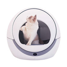 Load image into Gallery viewer, Automatic Self Cleaning Cats Sandbox Smart Litter Box Closed Tray Toilet Rotary Training Detachable Bedpan Pets Accessories
