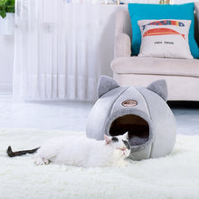 Load image into Gallery viewer, Deep sleep comfort in winter cat bed little dogs basket for cat‘s house fors products pets tent cozy cave beds Indoor cama gato
